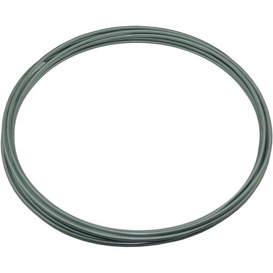 1/4" Nylon Air Brake Tubing Silver