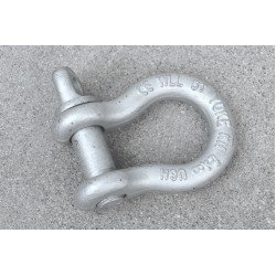 5/8" 5 Ton WLL Forged Shackle with Alloy Pin 5/8" 5 Ton WLL Forged Shackle with Alloy Pin