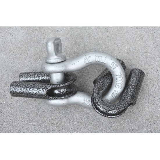 5/8" 5 Ton WLL Forged Shackle with Alloy Pin