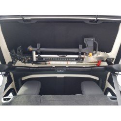 Jeep JK Dominion OffRoad Jack Mount w/ Axe & Shovel Mount Combo Deal (2007-2018 Jeep JK Wrangler)