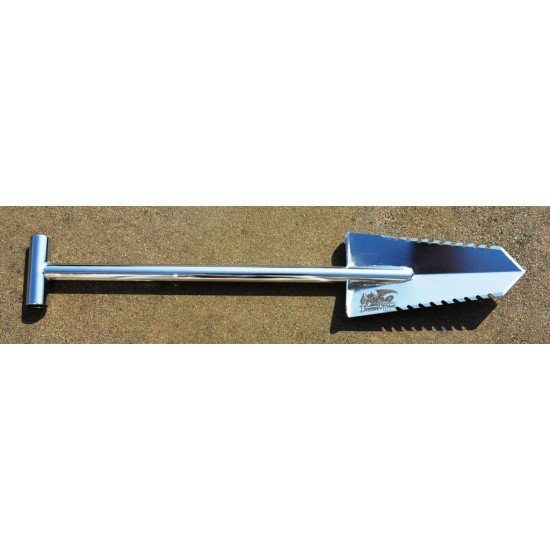 Dominion OffRoad Stainless Steel "Bad Ass Camp Shovel" - Zombie Apocalypse Serrated Edge Version Dominion OffRoad Stainless Steel "Bad Ass Camp Shovel" - Zombie Apocalypse Serrated Edge Version