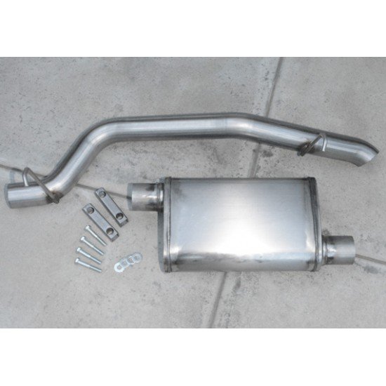 Jeep JK Cat-Back Hi-Clearance Quiet Muffler Relocation System 2012+ 4-Door Only