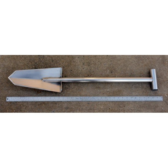 Dominion OffRoad Stainless Steel "Bad Ass Camp Shovel" - Zombie Apocalypse Serrated Edge Version Dominion OffRoad Stainless Steel "Bad Ass Camp Shovel" - Zombie Apocalypse Serrated Edge Version